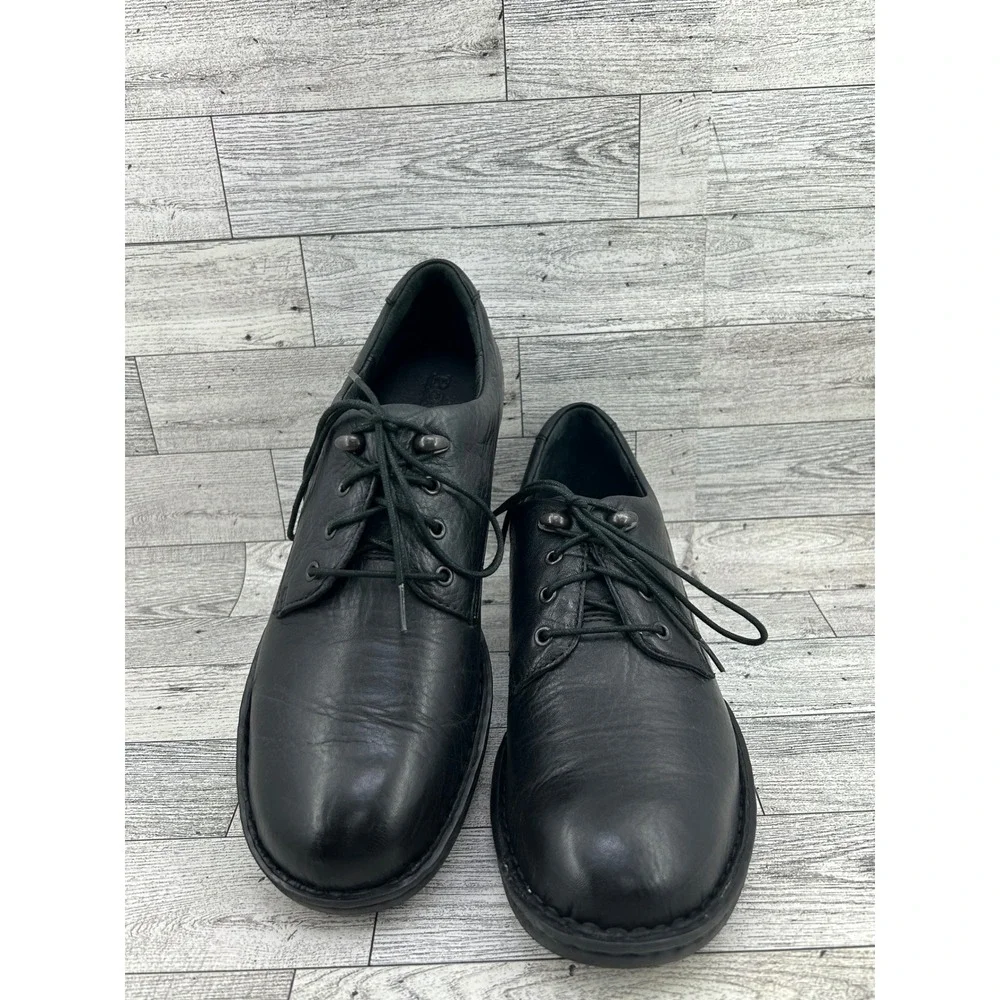Born black leather